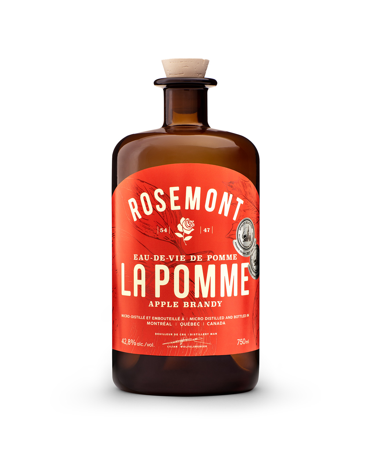 Eau-de-vie Rosemont La Pomme