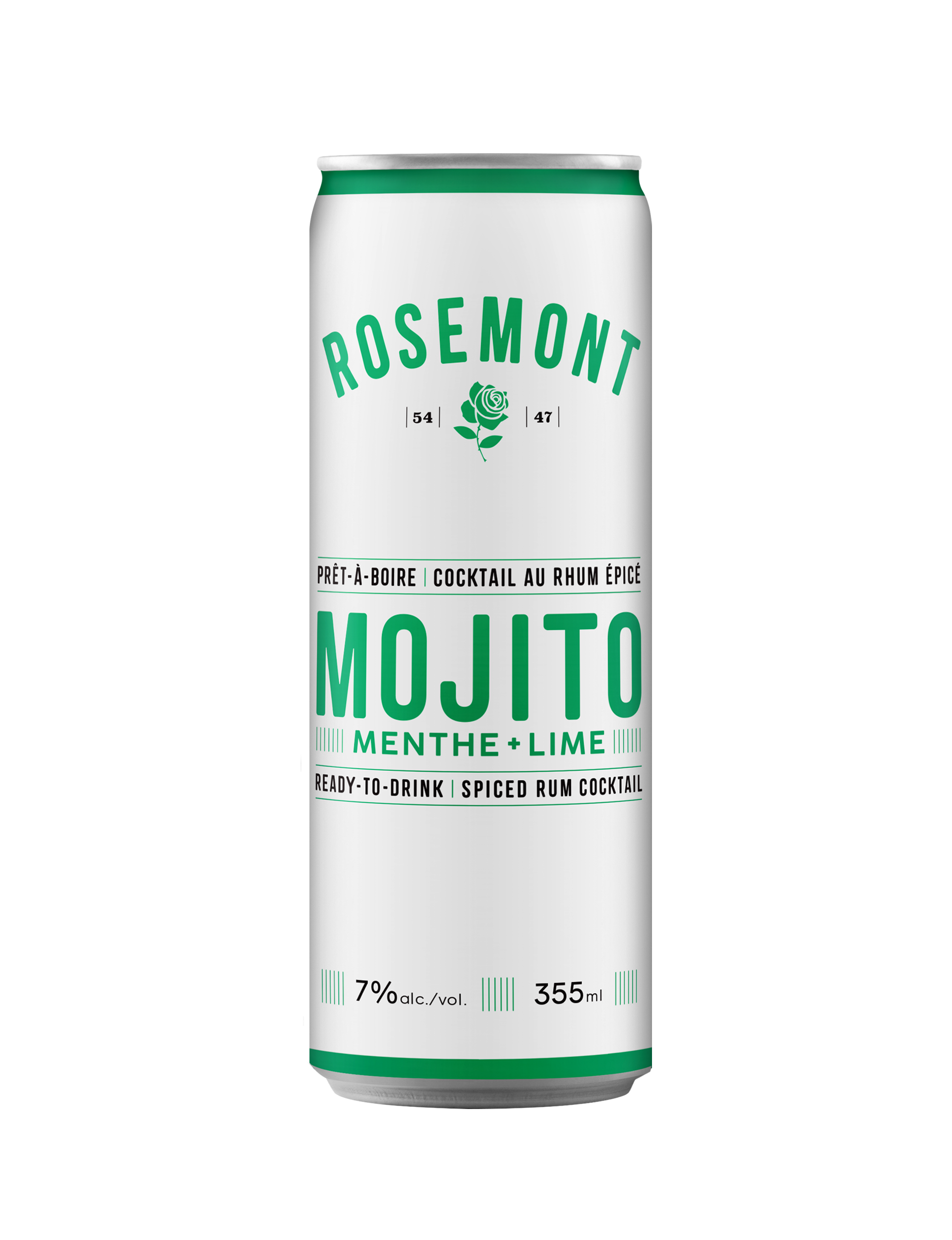 A can of Rosemont Mojito