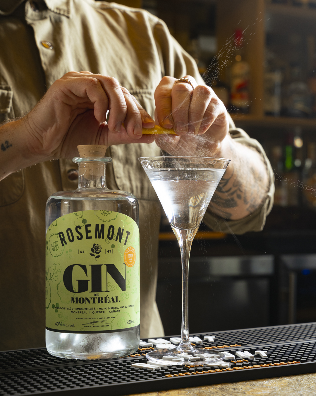 Rosemont, Gin de Montréal