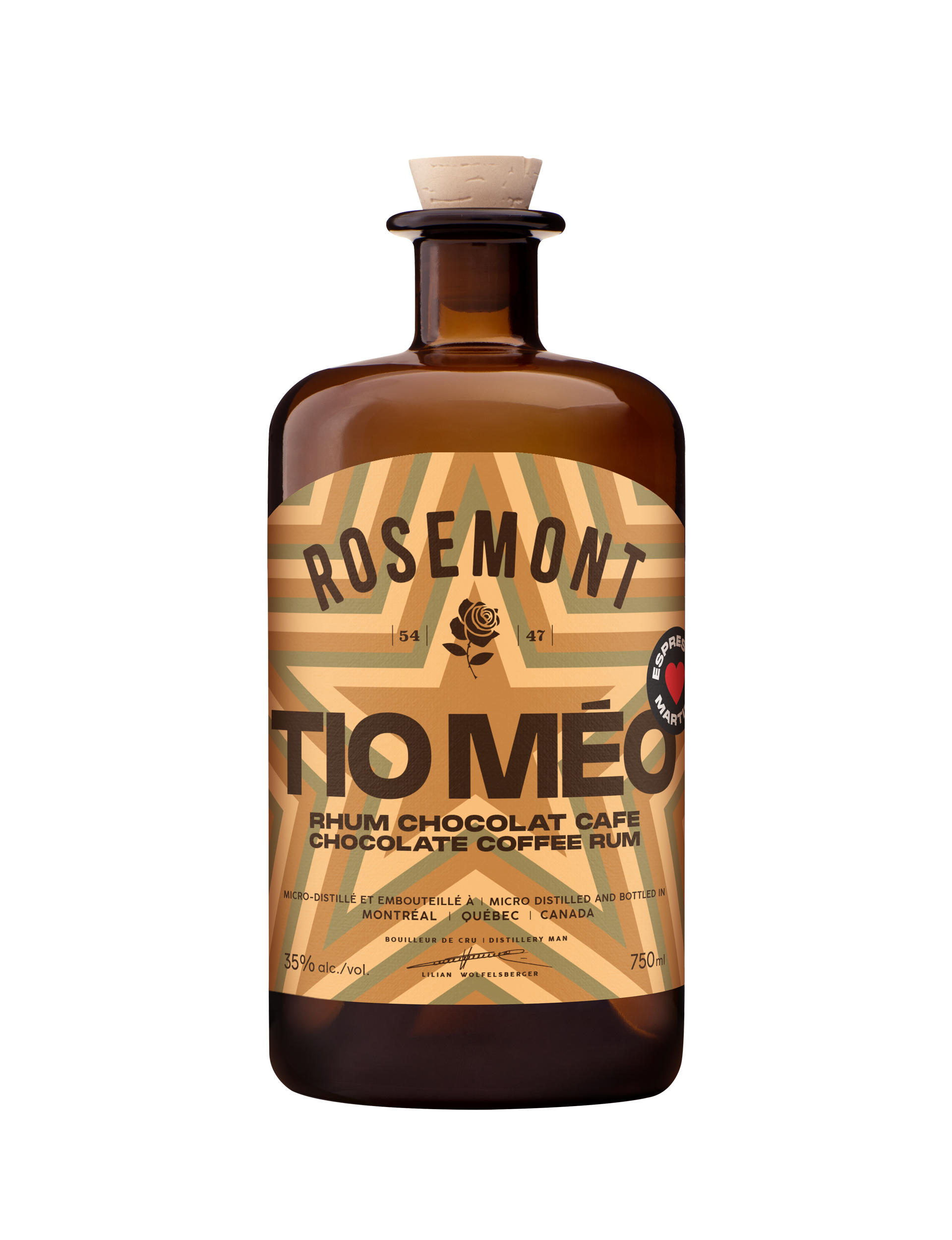 A bottle of Rosemont Tio Méo